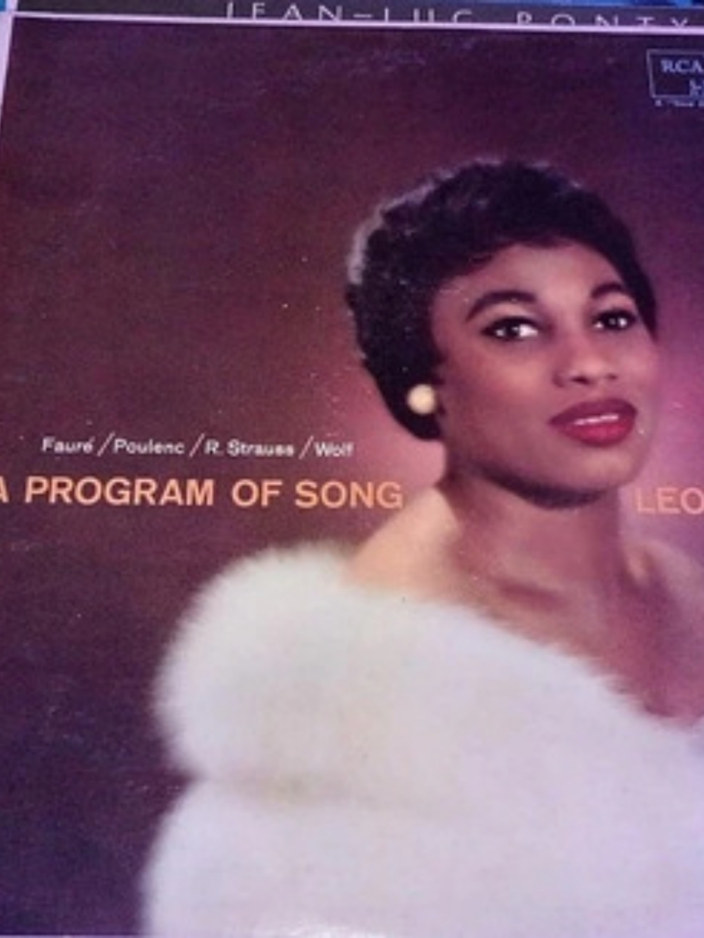 RCA Victor Leontyne Price – A Program Of Song Vinyl Record